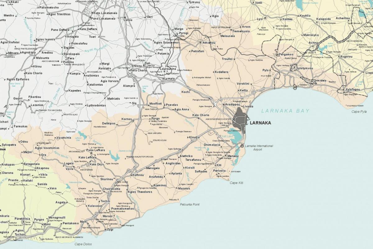 Bản đồ của vienna Síp