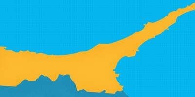 Bản đồ của bắc Síp khu nghỉ dưỡng