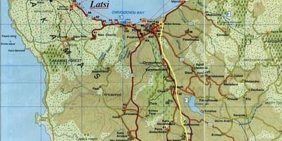 Bản đồ của latchi Síp
