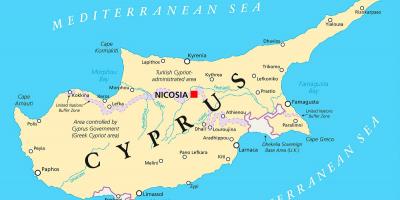 Bản đồ Síp