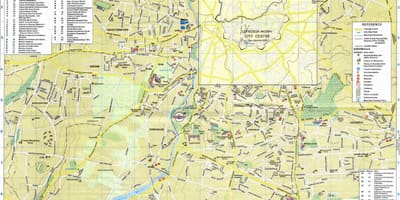 Bản đồ của thành phố Síp